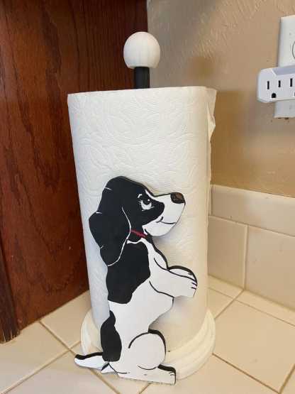 Dachshund Dog Paper Towel Holder