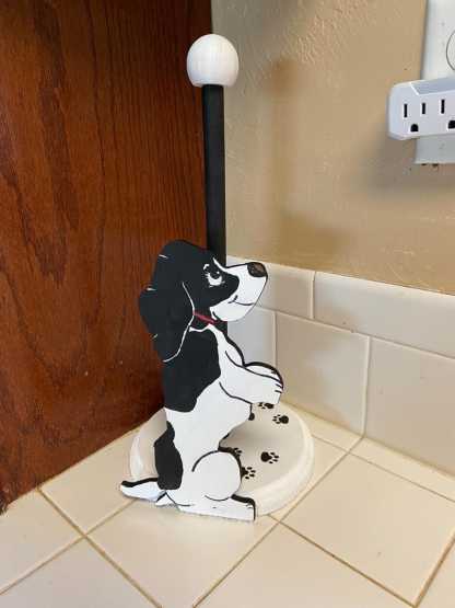 Dachshund Dog Paper Towel Holder