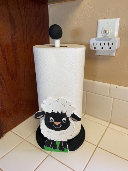 Little Sheep Paper Towel Holder