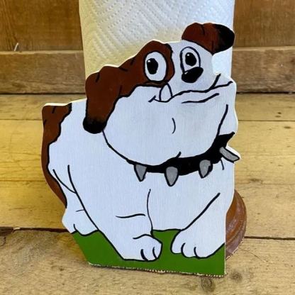 Adorable Dog Paper Towel Holder 