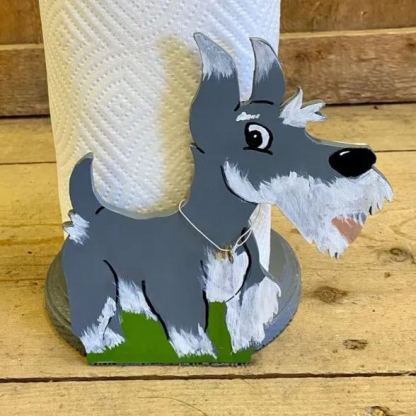 Cute Scottish Terrier  Dog Paper Towel Holder