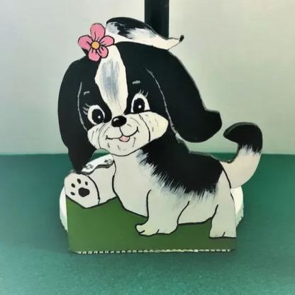 Shih Tzu Paper Towel Holder