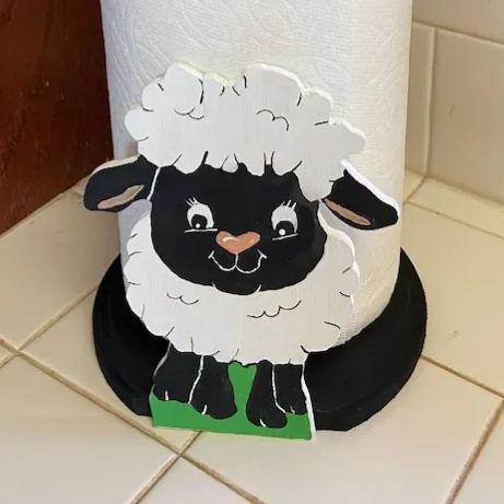 Little Sheep Paper Towel Holder