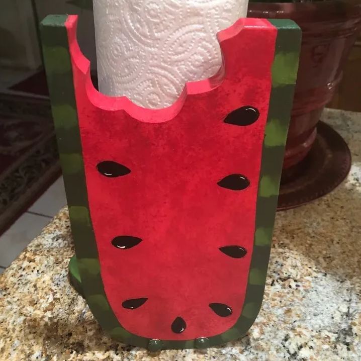 Watermelon Paper Towel Holder