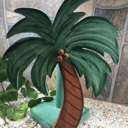Palm Tree Paper Towel Holder