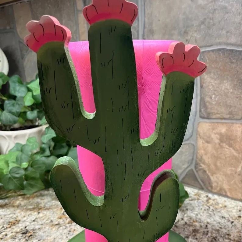 Cactus Paper Towel Holder