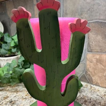Cactus Paper Towel Holder