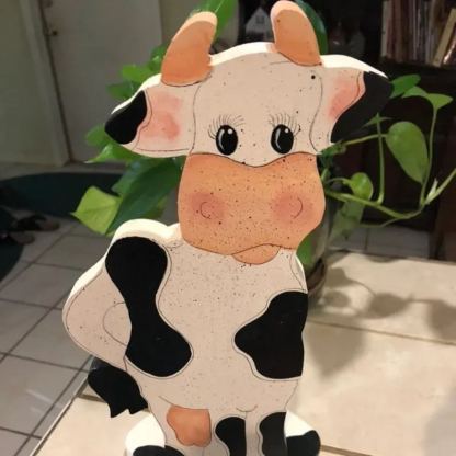 Holstein Cow Paper Towel Holder