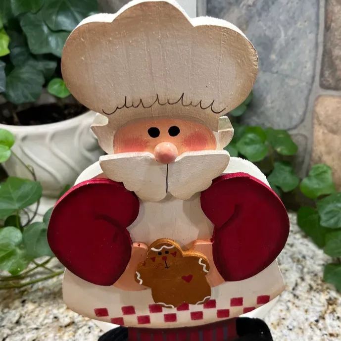Santa Claus Chef Strawberry Paper Towel Holder