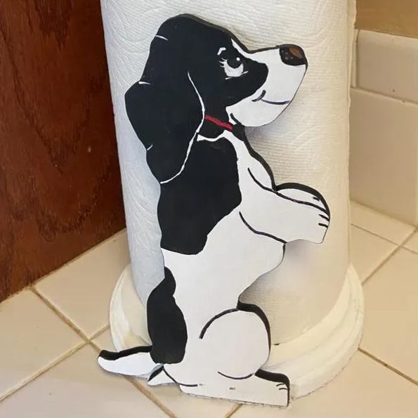 Dachshund Dog Paper Towel Holder