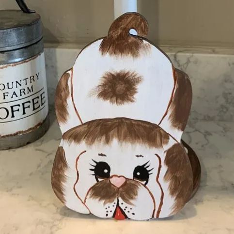 Puppy Dog Paper Towel Holder