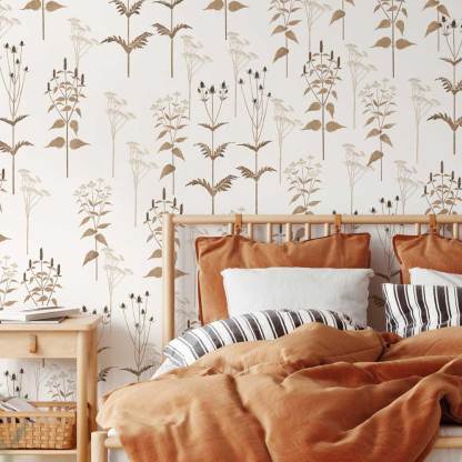 Wild Garden Wall Mural Kit -4pcs