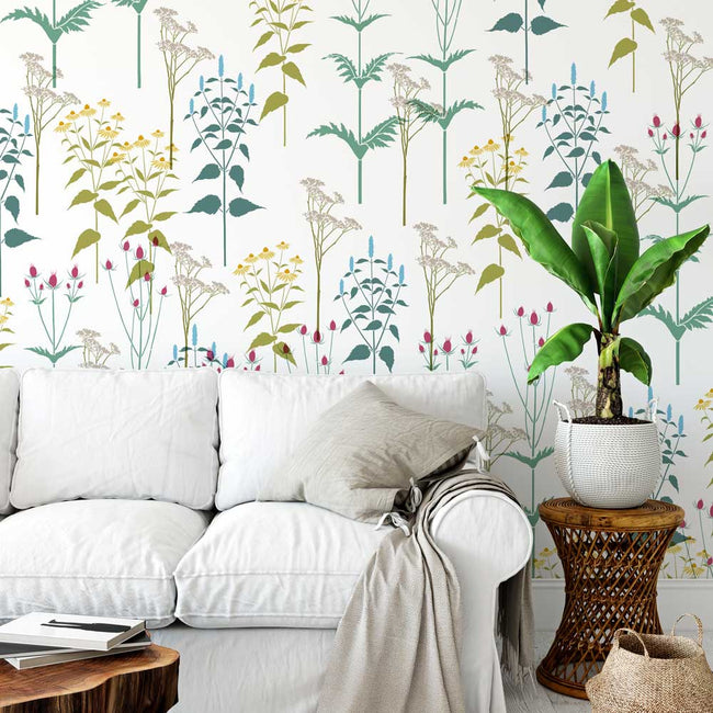 Wild Garden Wall Mural Kit -4pcs