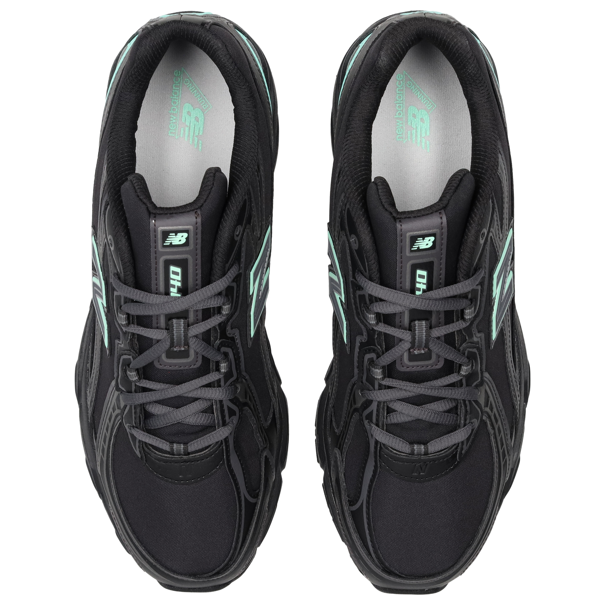New Balance 740 - Homme Chaussures – Black-Bright Mint