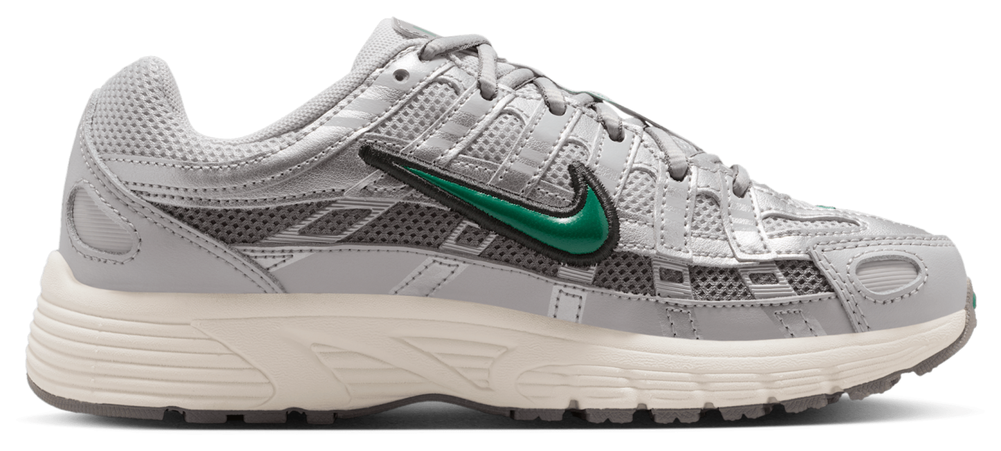 Nike P-6000 - Primaire-College Chaussures – Metallic Silver-Metallic Silver