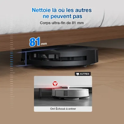 Robot aspirateur laveur Ecovacs T50 Pro Omni Gen2