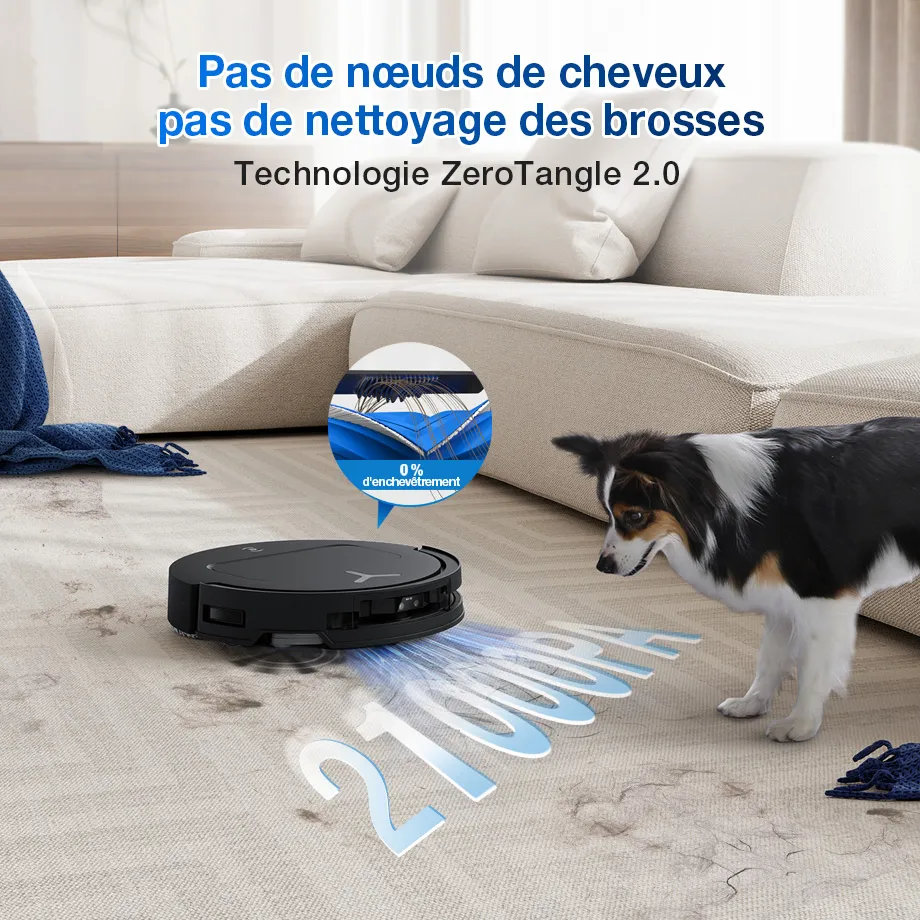 Robot aspirateur laveur Ecovacs T50 Pro Omni Gen2