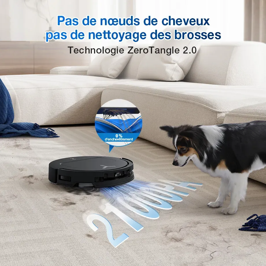 Robot aspirateur laveur Ecovacs T50 Pro Omni Gen2