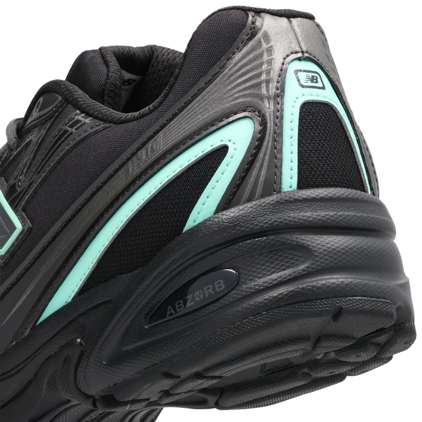 New Balance 740 - Homme Chaussures – Black-Bright Mint