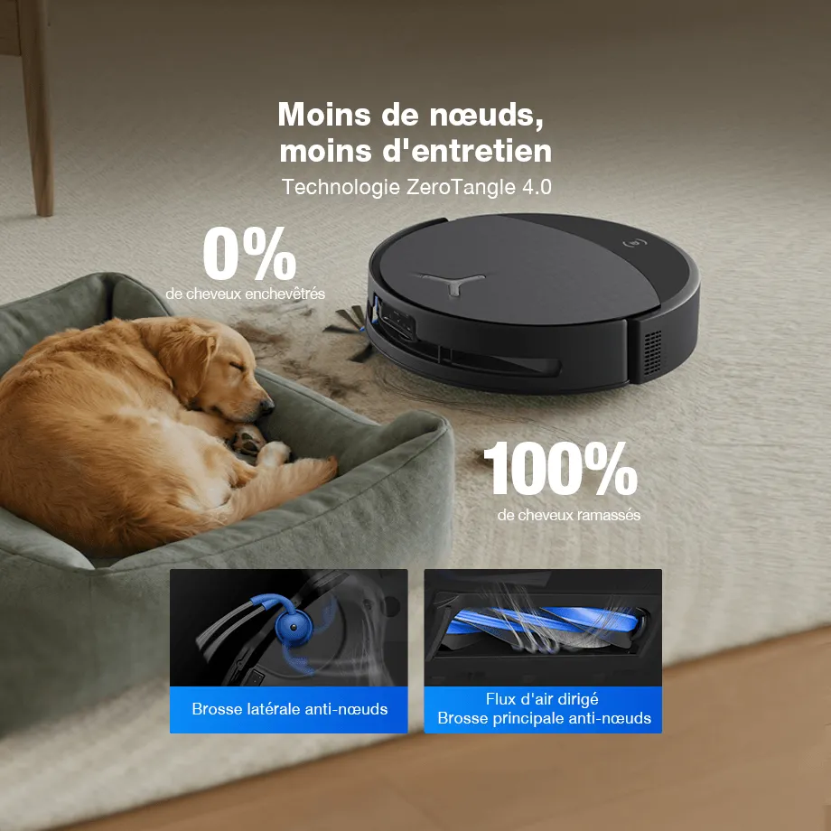 Aspirateur robot Ecovacs T90 Pro Omni