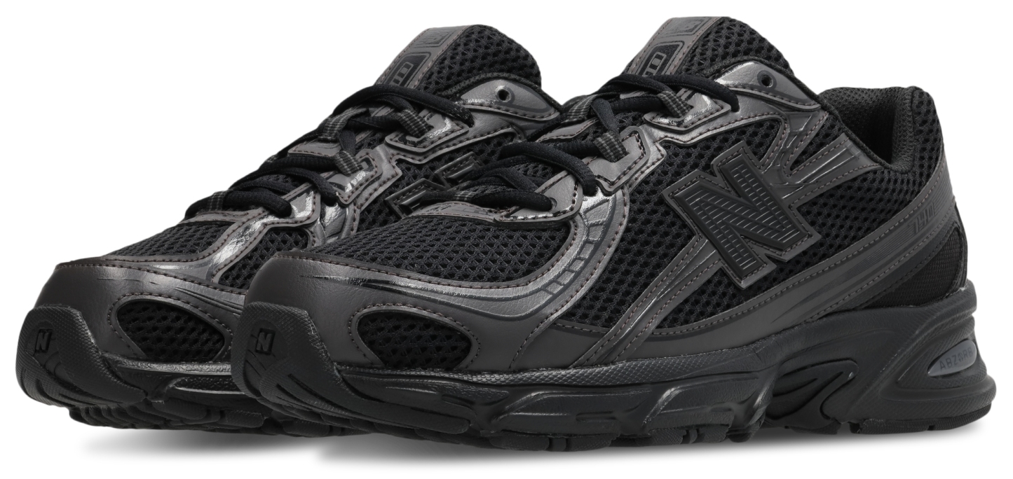 New Balance 740 - Homme Chaussures – Black-Black Cement Bo2