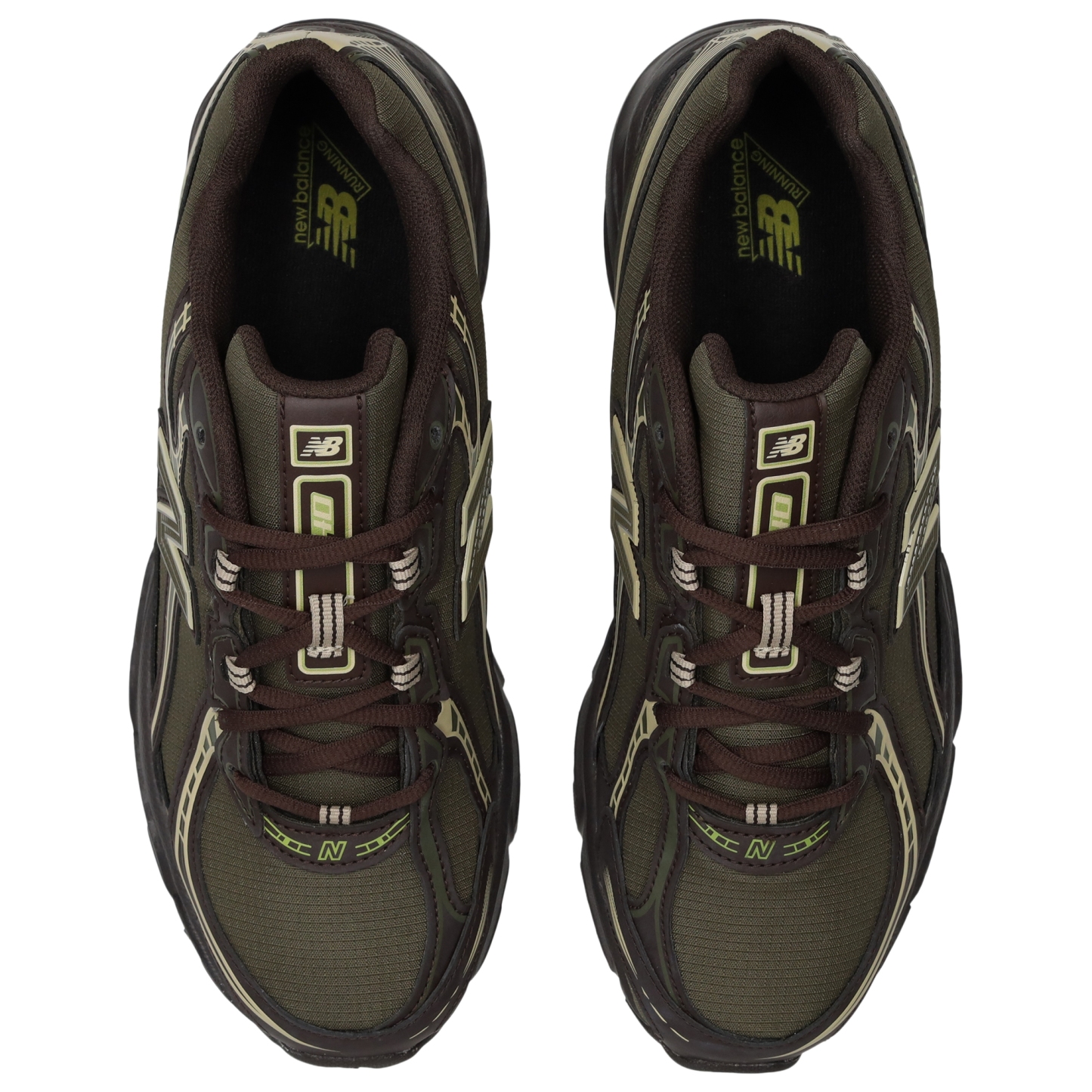 New Balance 740 - Homme Chaussures – Brown-Green