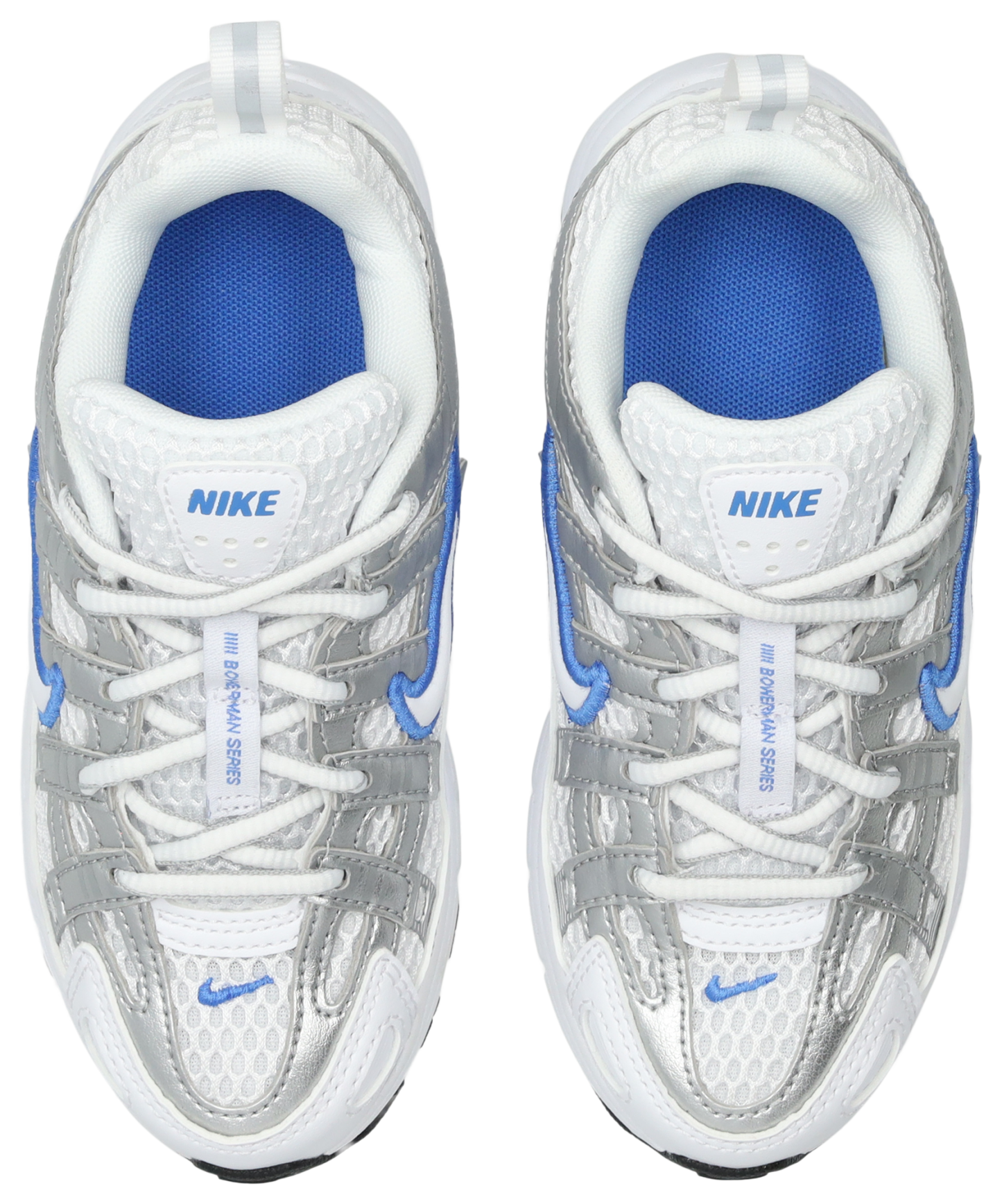 Nike P-6000 - Maternelle Chaussures – White-White-Blue Crystal
