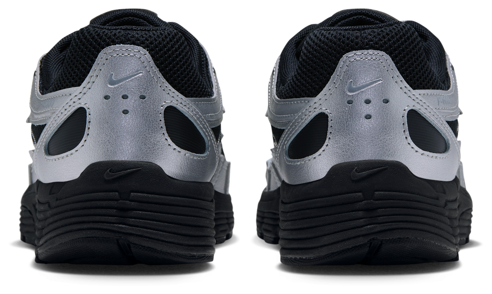 Nike P-6000 - Femme Chaussures – Black-Metallic Silver