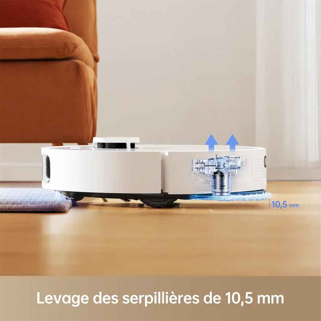 Drethtame L10s Pro Ultra Heat Robot Aspirateur Laveur