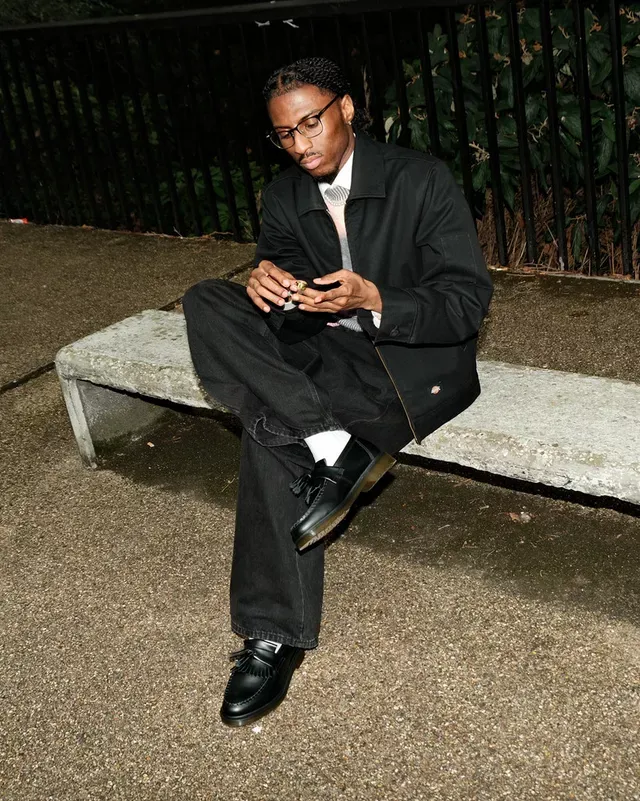 Mocassins Adrian en cuir Smooth à pampilles