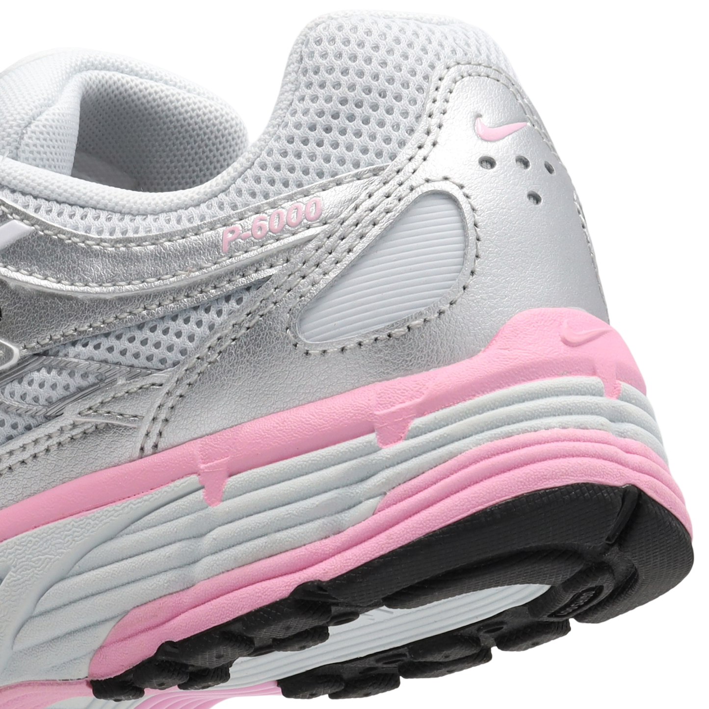 Nike P-6000 - Femme Chaussures – Pure Platinum-Pink Rise-Metallic Silver