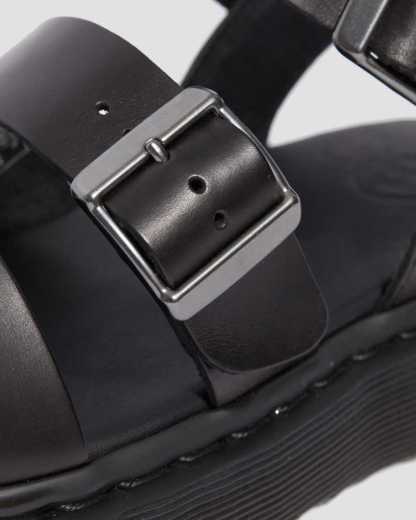 Sandales Gryphon en cuir Brando à brides