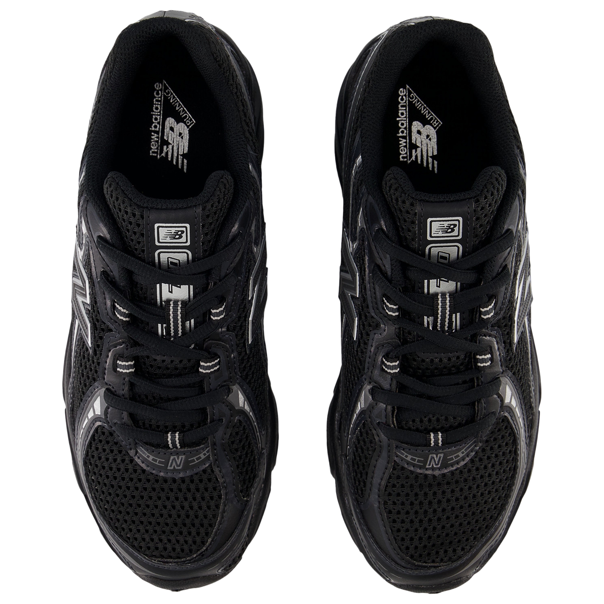 New Balance 740 - Femme Chaussures – Black-Silver Metallic Bm2