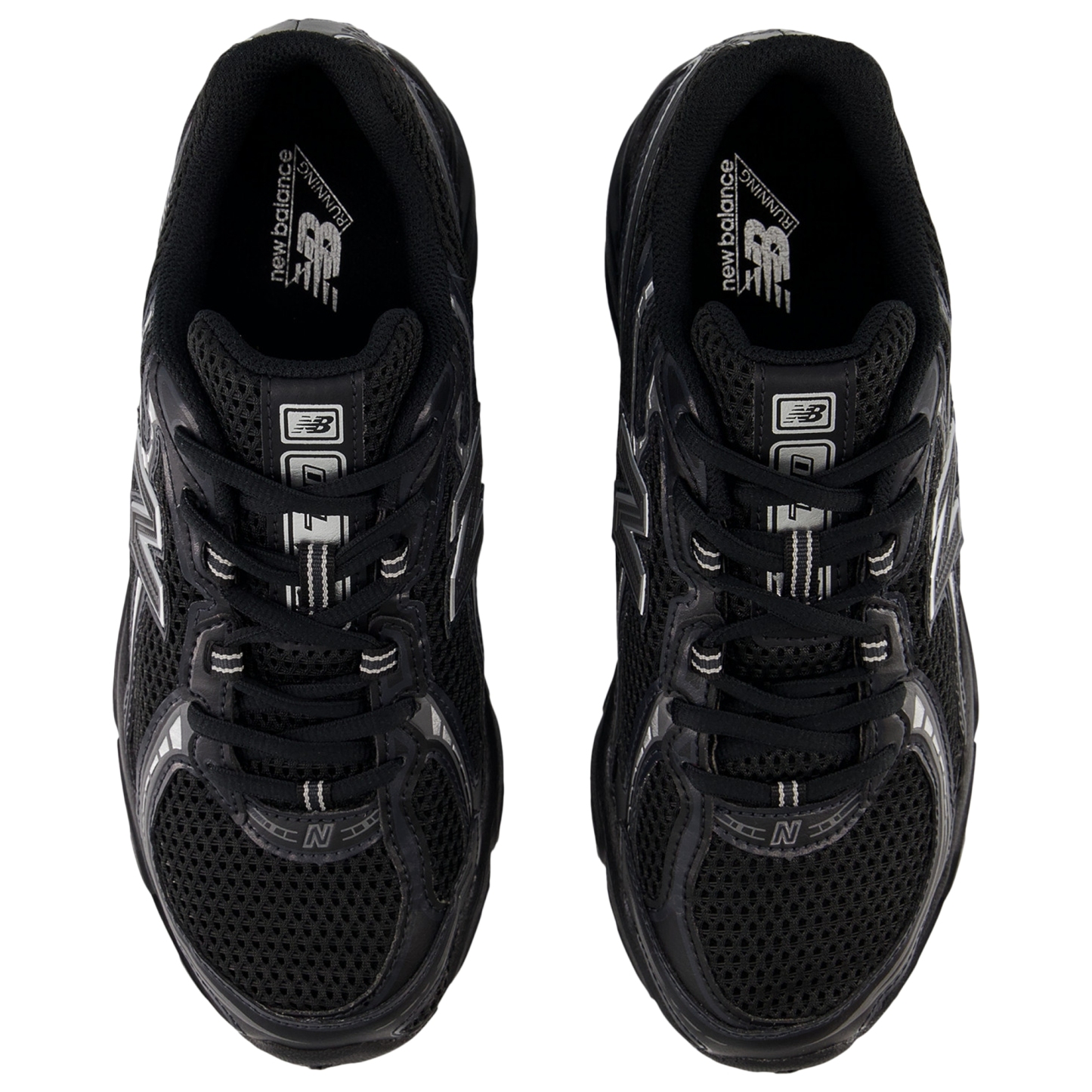 New Balance 740 - Femme Chaussures – Black-Silver Metallic Bm2