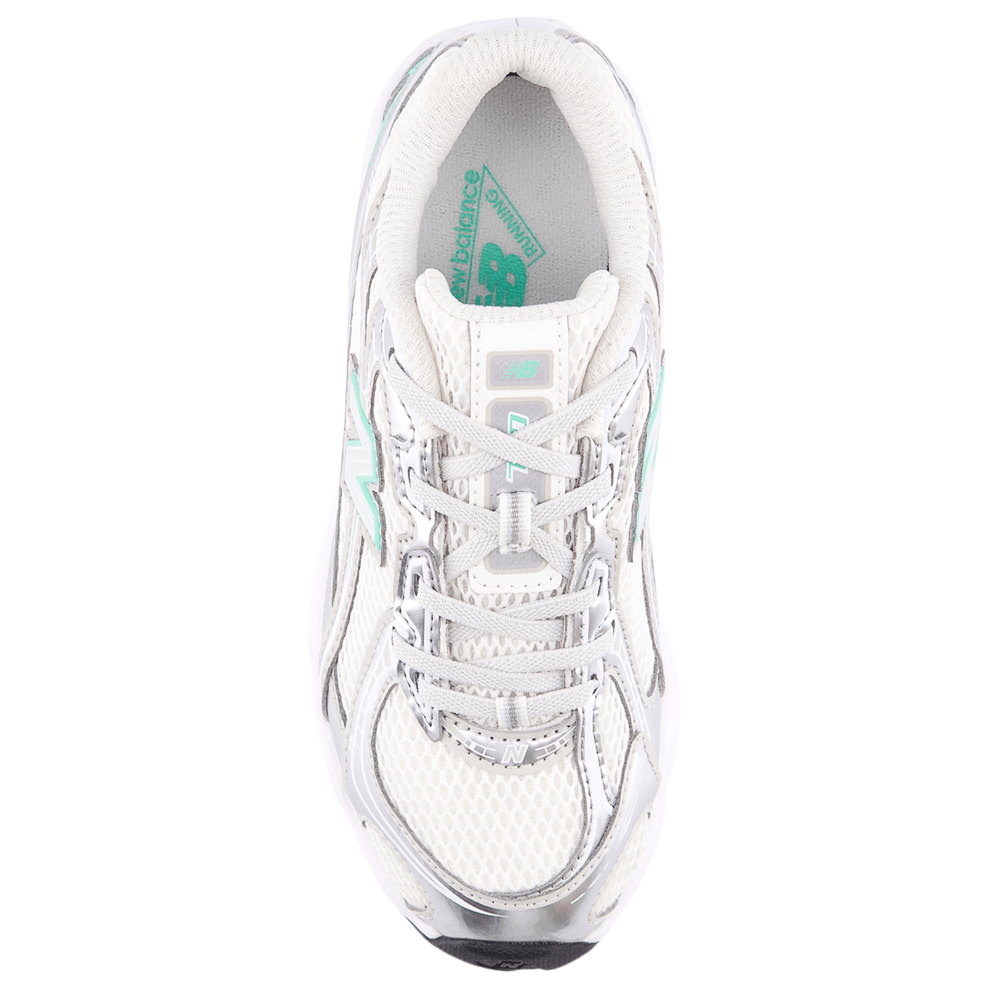 New Balance 740 Bungee Lace - Maternelle Chaussures – Silver Metallic-Deep End