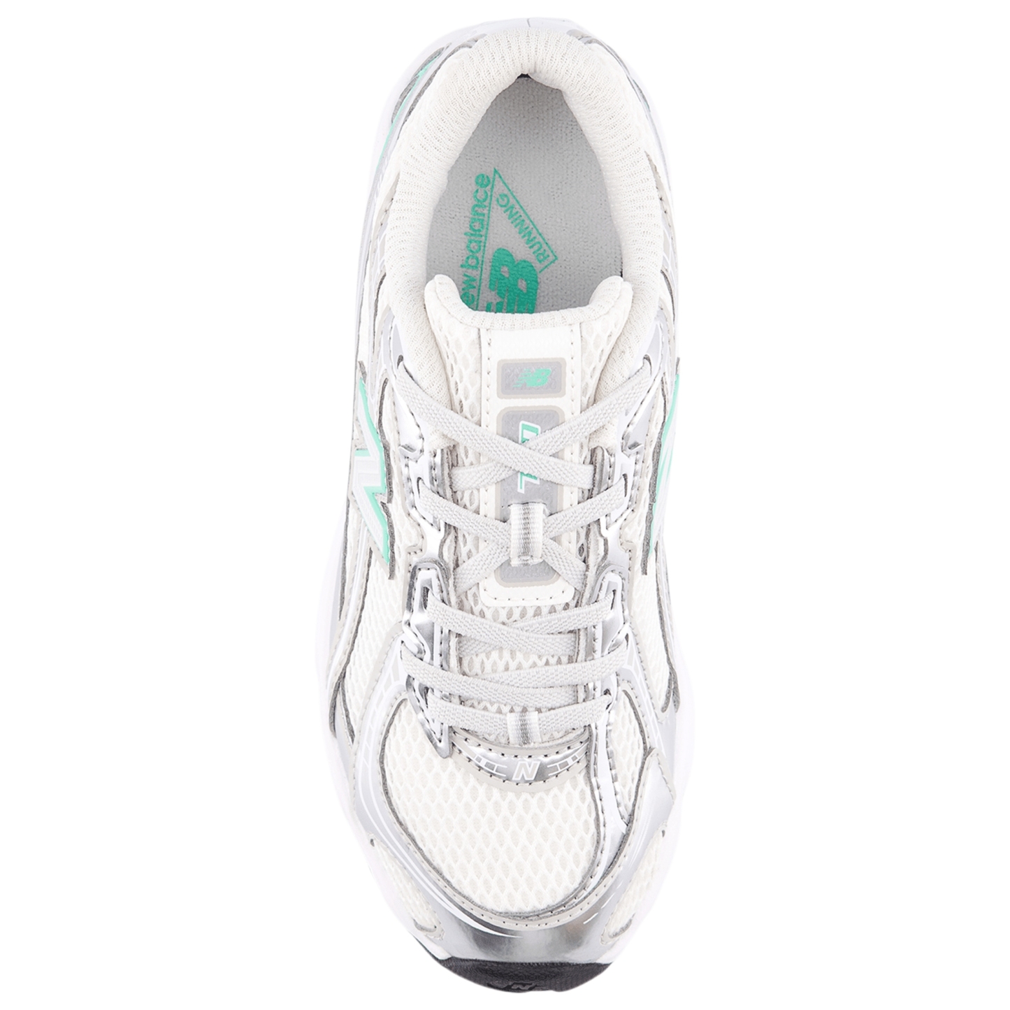 New Balance 740 Bungee Lace - Maternelle Chaussures – Silver Metallic-Deep End