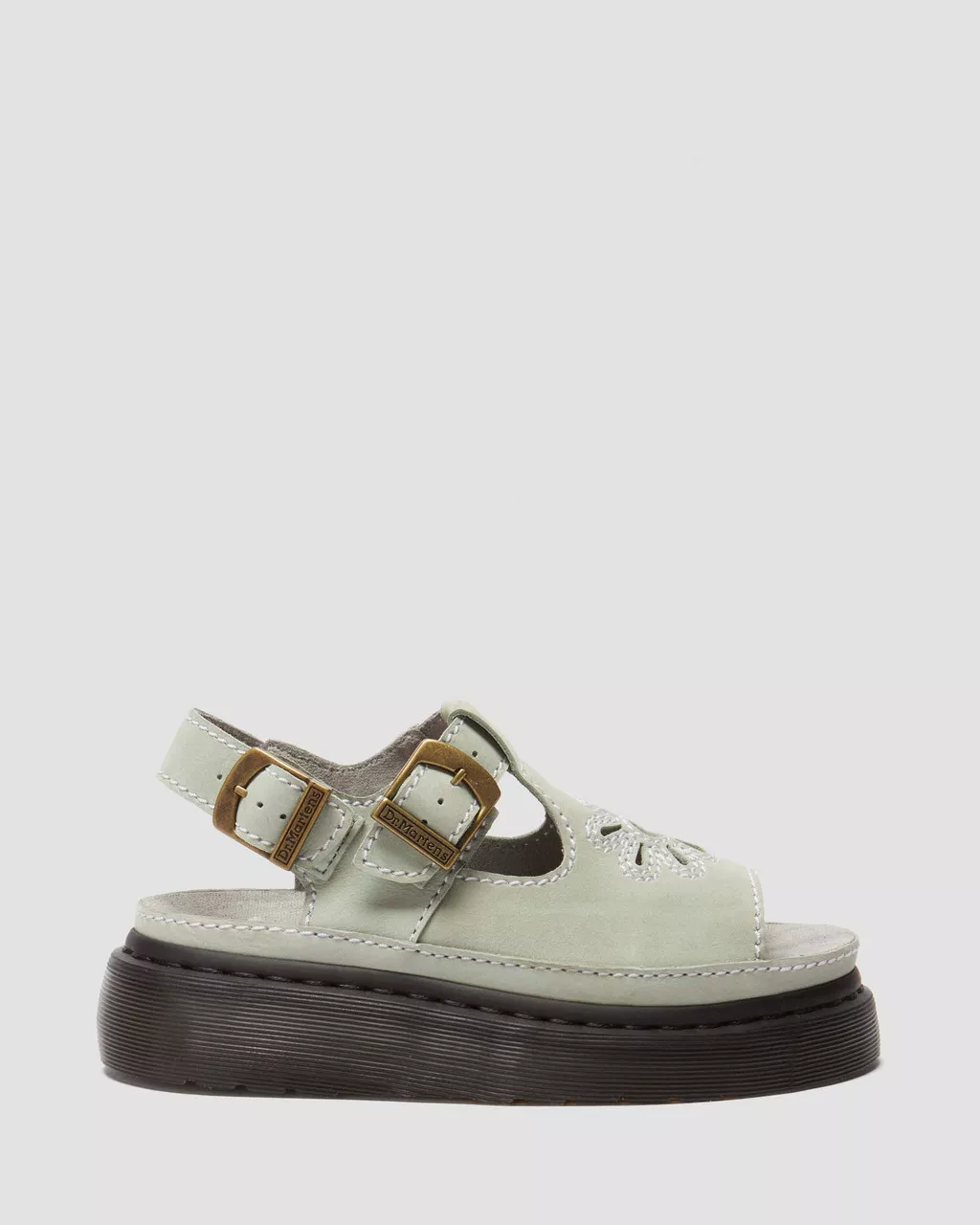 DR MthtartenS Sandales Dunnet Flower en cuir Buttersoft