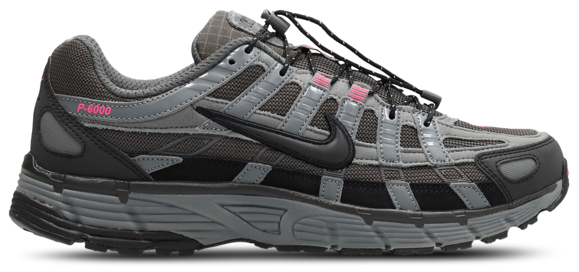 Nike P-6000 - Homme Chaussures – Medium Ash-Black-Iron Grey