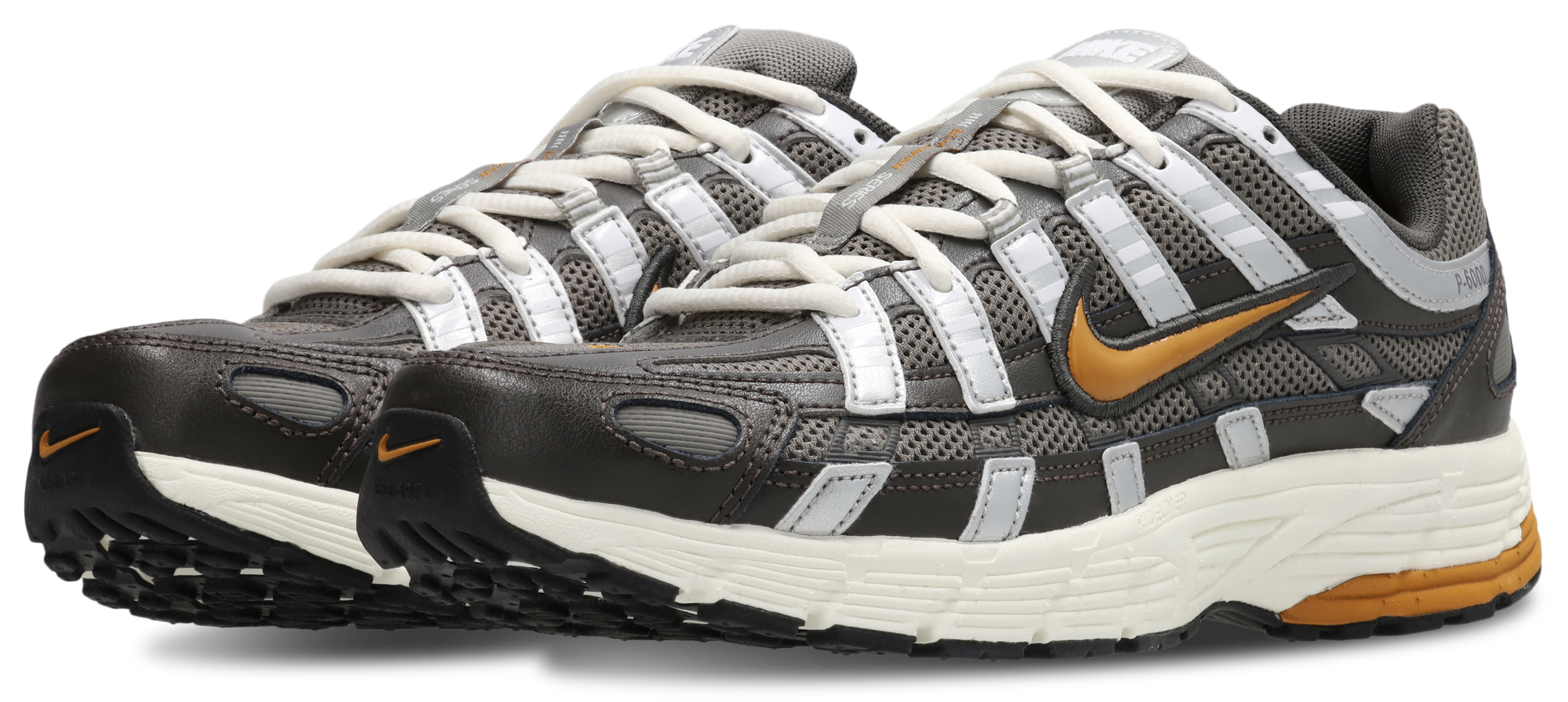 Nike P-6000 - Homme Chaussures – Med Ash-Desert Ochre-Flat Pewt