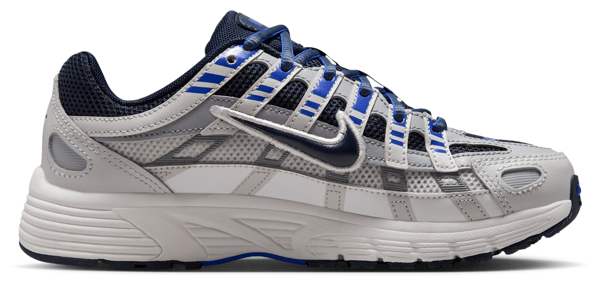 Nike P-6000 - Primaire-College Chaussures – Wolf Grey-Summit White