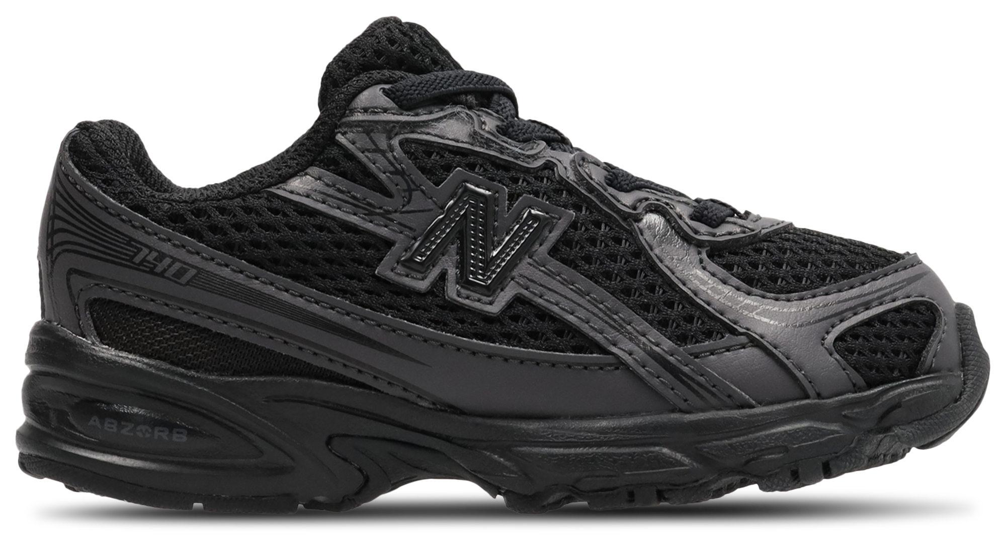 New Balance 740 - Bebes Chaussures – Black Cement-Black Bo