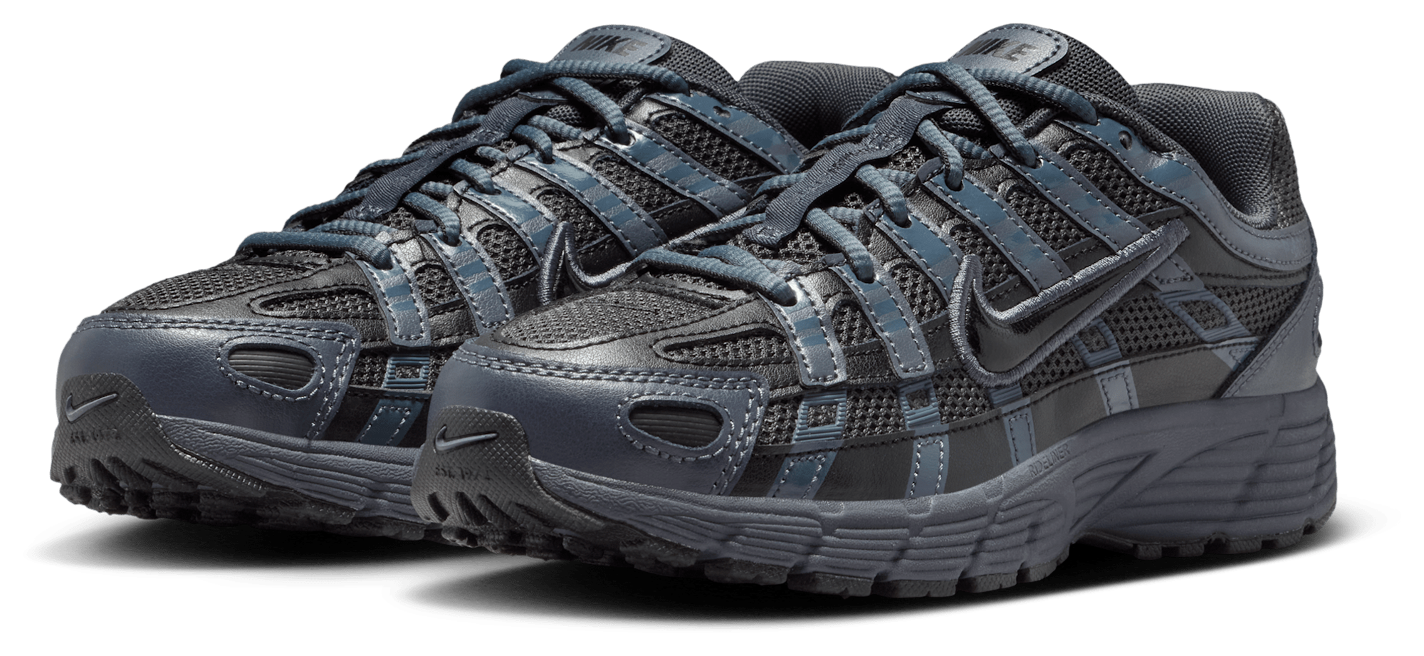 Nike P-6000 - Primaire-College Chaussures – Dk Smoke Grey-Black-Carbon