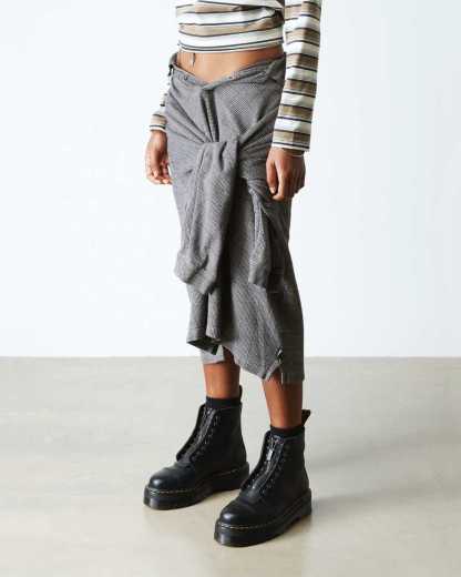 Boots plateformes Sinclair en cuir Milled Nappa