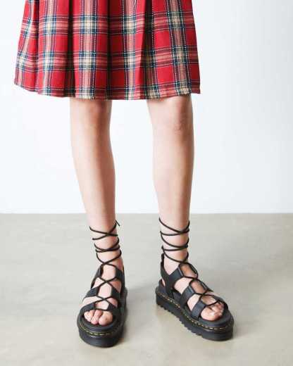 Sandales Nartilla en cuir Hydro à lacets