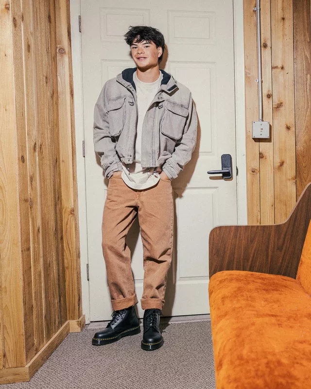 Boots plateformes Bex 1460 en cuir Smooth