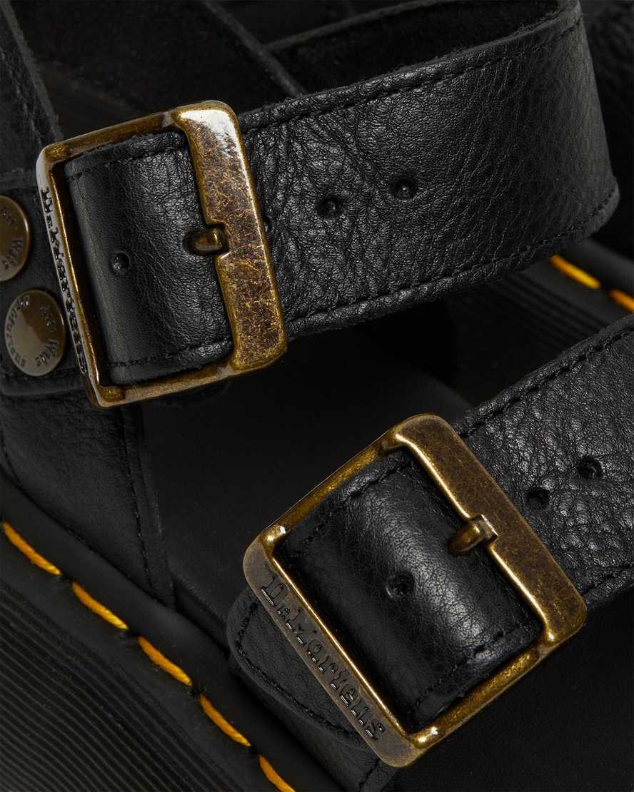 Sandales plateformes Gryphon en cuir