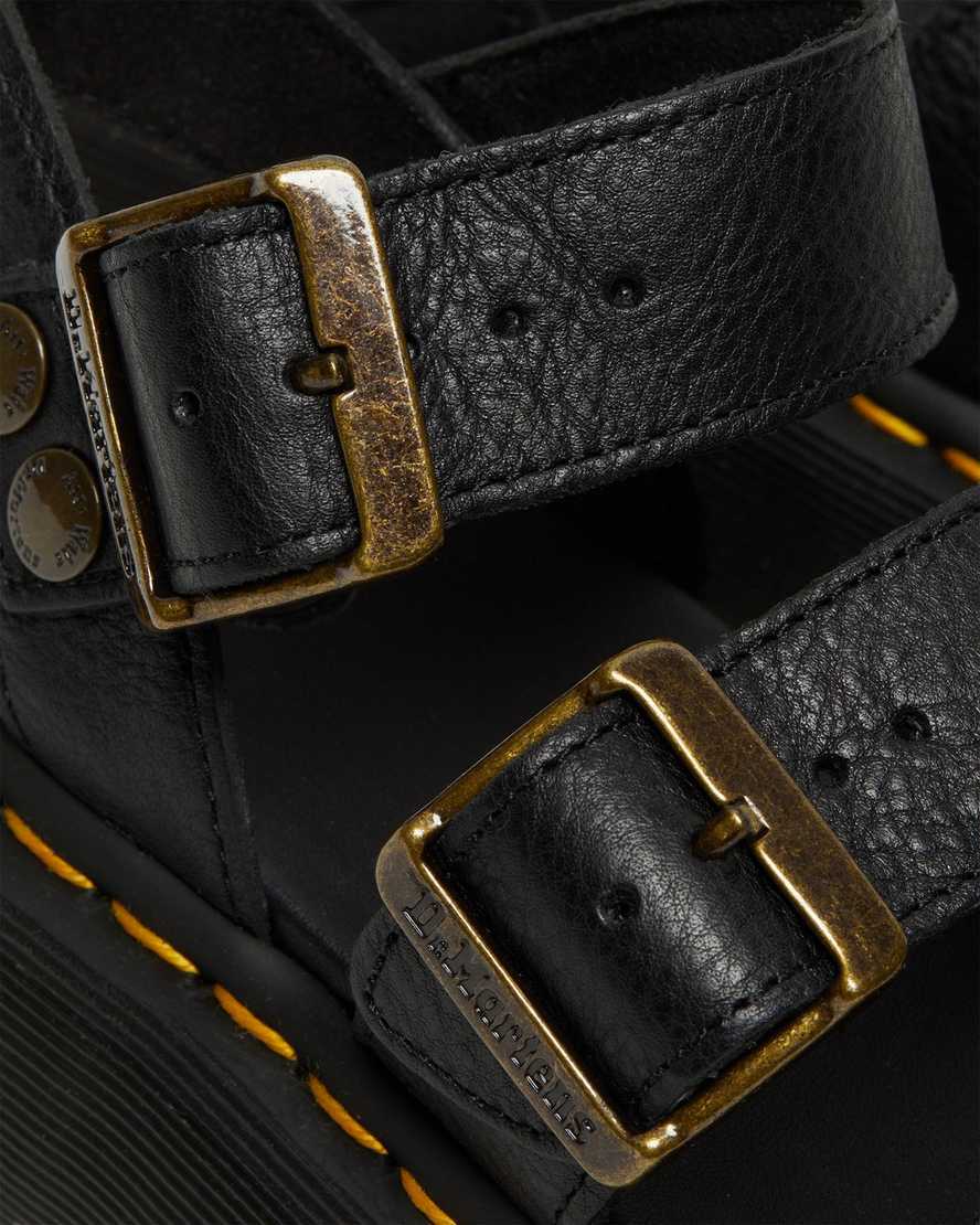 Sandales plateformes Gryphon en cuir