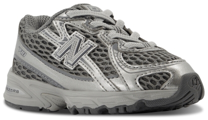 New Balance 740 Bungee Lace - Bebes Chaussures – Harbor Grey-Silver Metallic