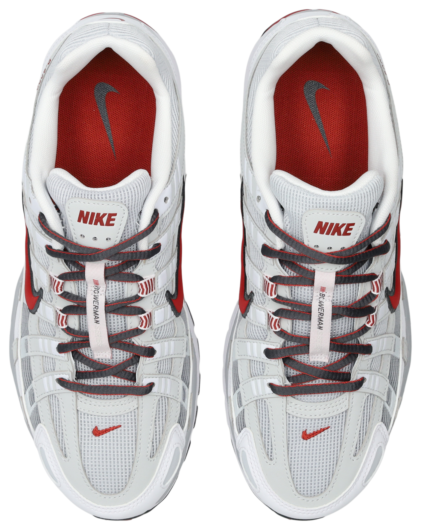 Nike P-6000 - Homme Chaussures – White-Dune Red-Pure Platinum
