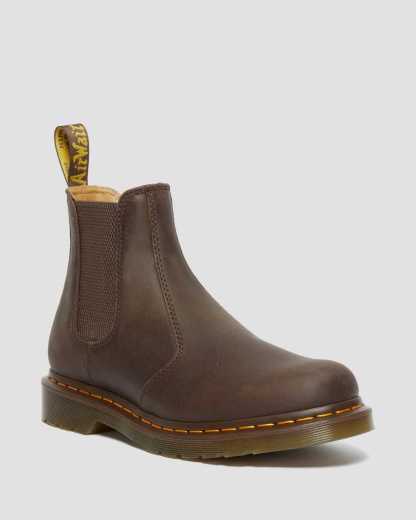 Chelsea boots 2976 Yellow Stitch en cuir Crazy Horse